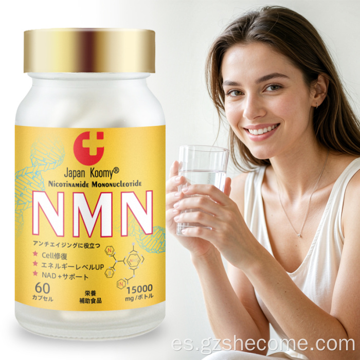 Shecome NMN Cápsulas Cellular NAD+ Energy Vitality Support